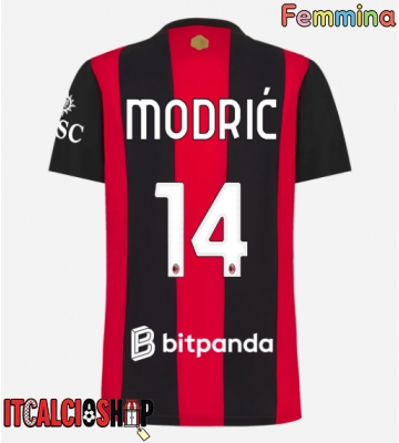 AC Milan Luka Modric #14 Prima Maglia Femmina 2026-27 Manica Corta